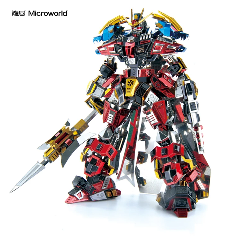 2019 Microworld 3D металлический пазл фигурка игрушка Lyubu модель воина образовательный