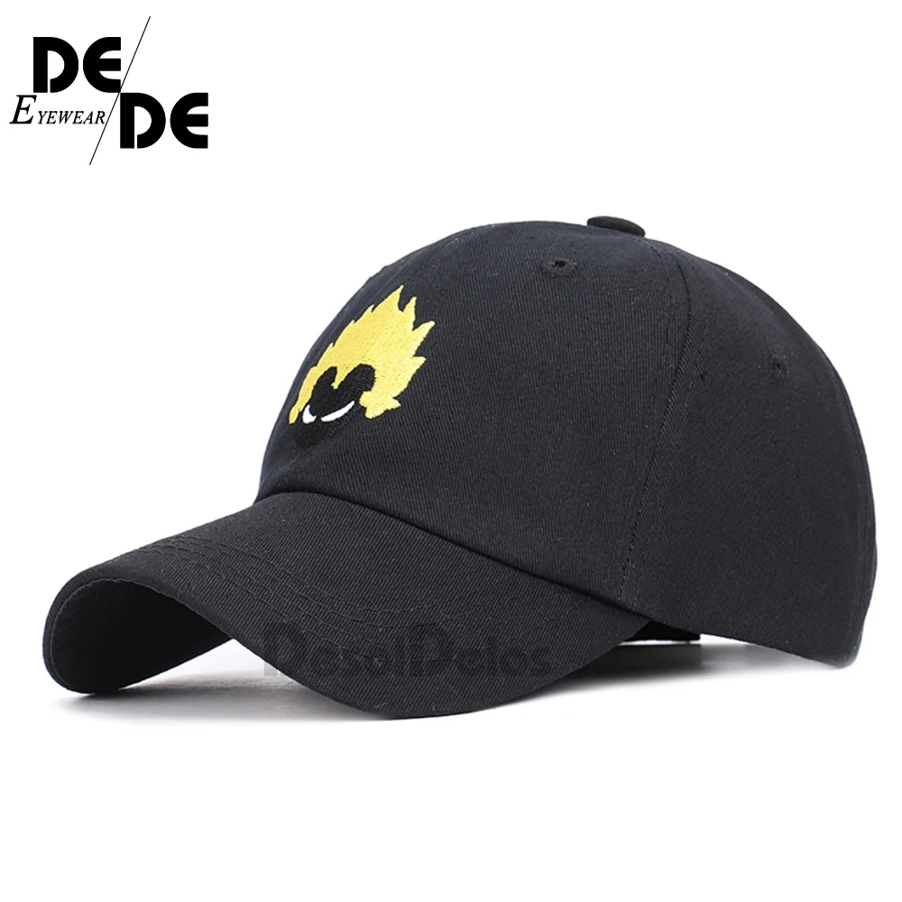 

2019 hot brand Dragon Ball new cotton dad hat explosion head youth letter printing unisex ladies mens hat baseball cap Snapback