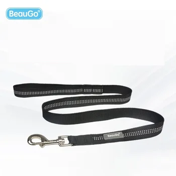 

BeauGo Quality Dogs Leash Small Medium Large Dogs Nylon Harness Pets Collar Linked Ropes 1.2M/2M Chains For Walk Dogs Products