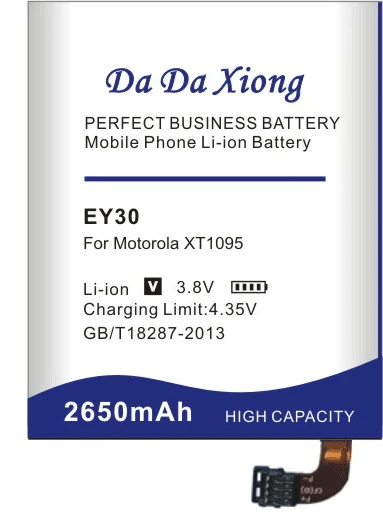 Da Xiong 2650 мАч EY30 батарея для MOTOROLA MOTO X 2nd XT1097 XT1093 XT1095 XT1096 телефон