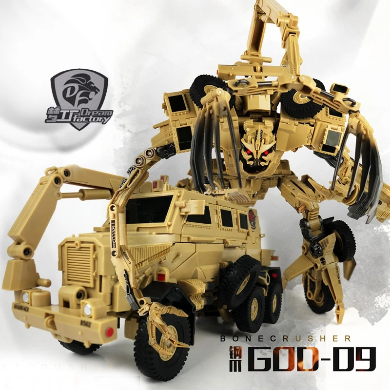 

Movie 1 TF DreamWorks L-Leader Level GOD09 Steel Claw Broken Bone Original Color PVC Action Figure Kid Dolls Toys Figurals