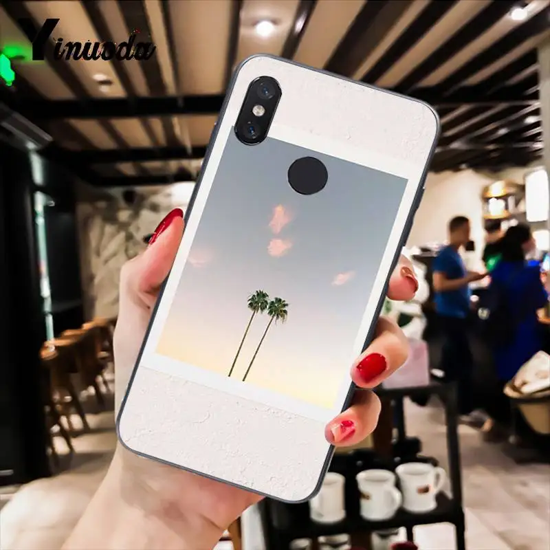 A4 Yinuoda сладкий небо розовый великое искусство узор печати эстетическое PhoneCase для XiaomiMi6 Mix2 Mix2S Note3 8 lite Redmi5 note5 Note4 4X - Цвет: A4