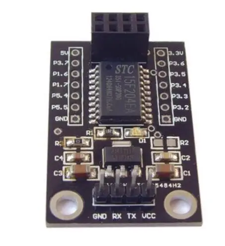 10 шт. stc15f204 NRF24L01+ интерфейс Беспроводной драйвер Беспроводной развитию