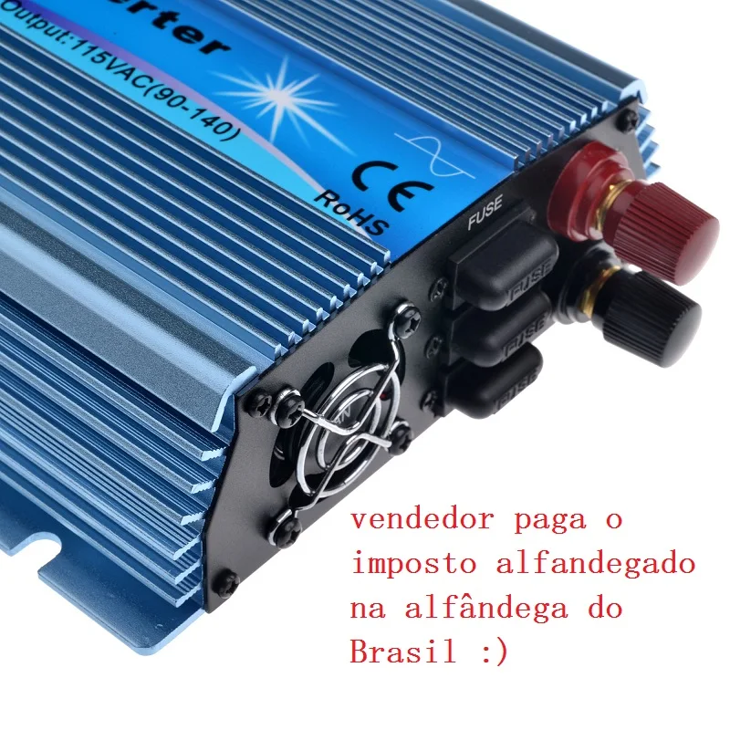 1000 W MPPT micro 230 V/115 V панель 36 ячеек функция выходной немодулированный синусоидальный сигнал