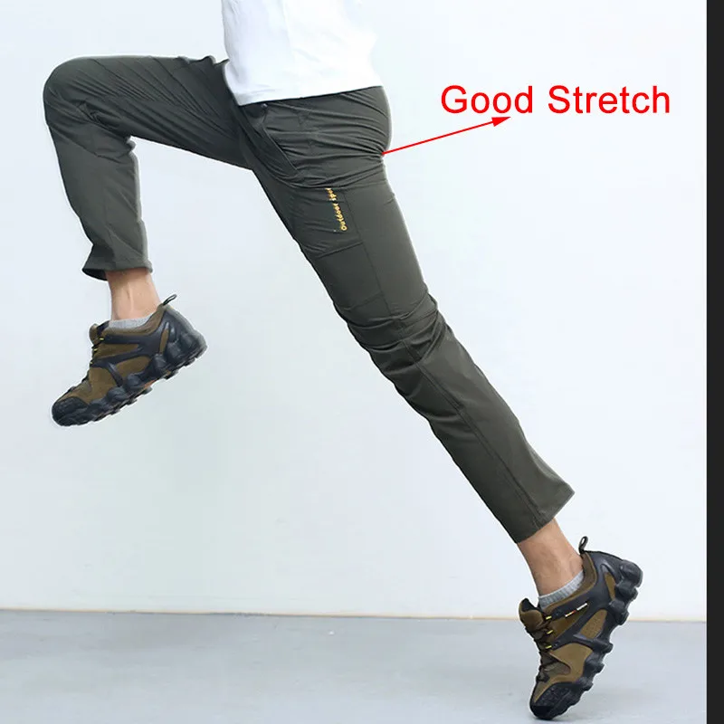LUTU эластичные летние походные брюки для женщин водонепроницаемые с несколькими
