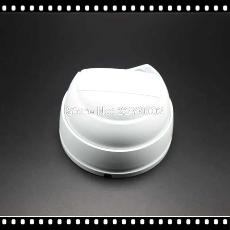 Металлическая инфракрасная купольная камера видеонаблюдения корпус белого