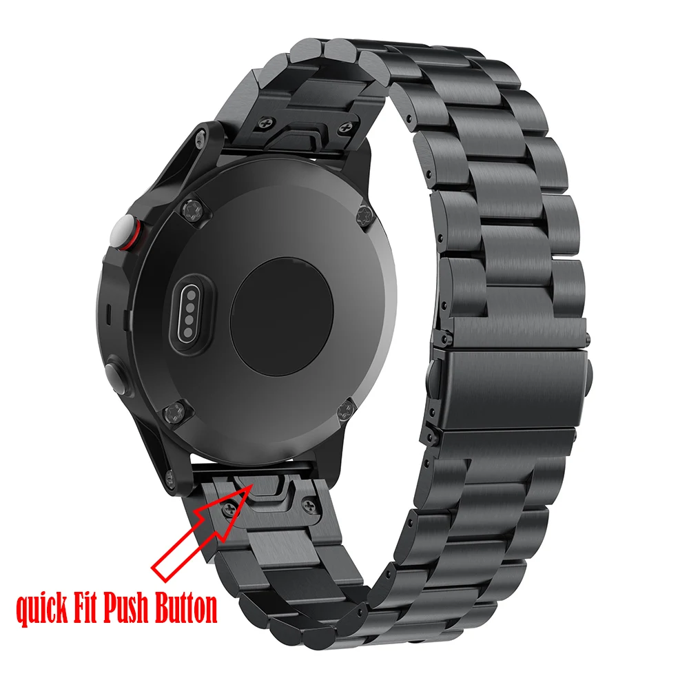 Ремешок для часов Garmin Fenix5 металлический ремешок из нержавеющей стали 22 мм Fenix 5/5