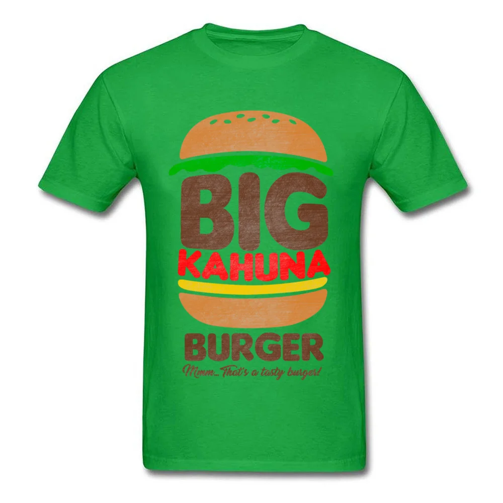 Crew Neck big kahuna burger 5902 100% Cotton Fabric Mens Top T-shirts Unique Short Sleeve Tees 2018 Discount Summer Sweatshirts big kahuna burger 5902 green