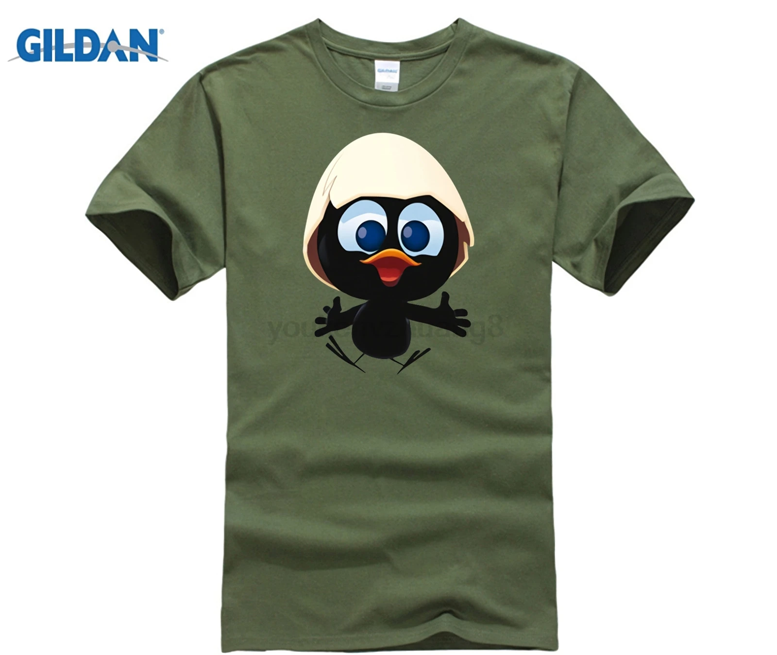 

HOT deals Sunlight T-Shirt Big Size Men Calimero Men's T Shirt Painted Funny Tshirt Men T Shirt Hip Hop