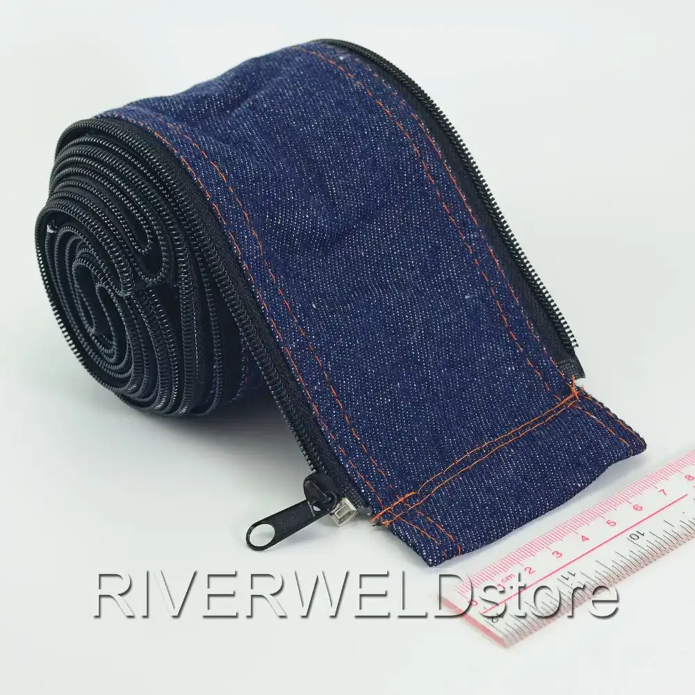 TIG Welding Torch Cable Cover Cowboy Zipper Jacket 7.5 Meter /& 25 Feet Length