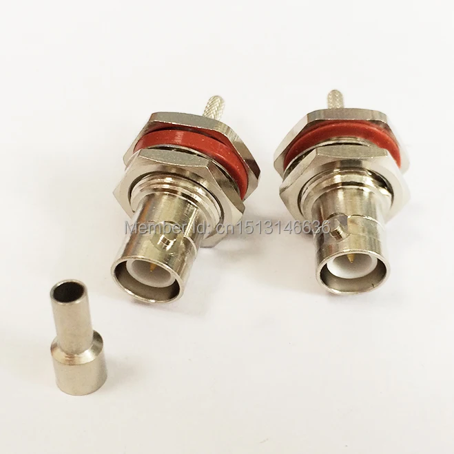 1 шт. RP BNC гнездо RF коаксиальный преобразователь разъем обжимной RG316 RG174 LMR100 прямой
