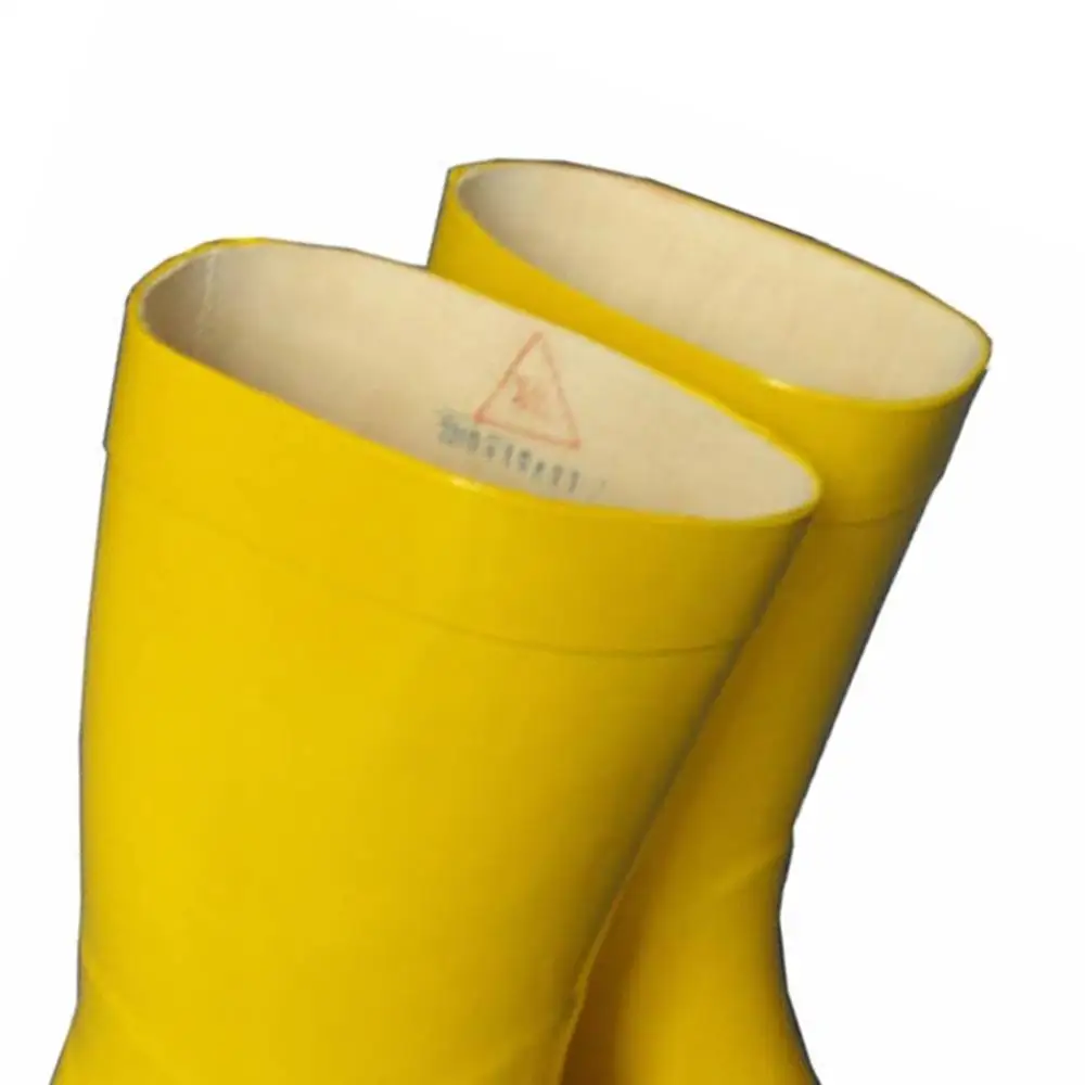 

DA-087 Anti-Slip Anti-Puncture Rubber Fire Fighting Safety Boots Heat Proof Shoes High Temperature Work Boots