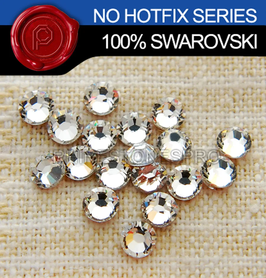7ss Swarovski Elements Clear (001) 720 шт плоский задний Кристальный камень|stone crystal|stones swarovskistone
