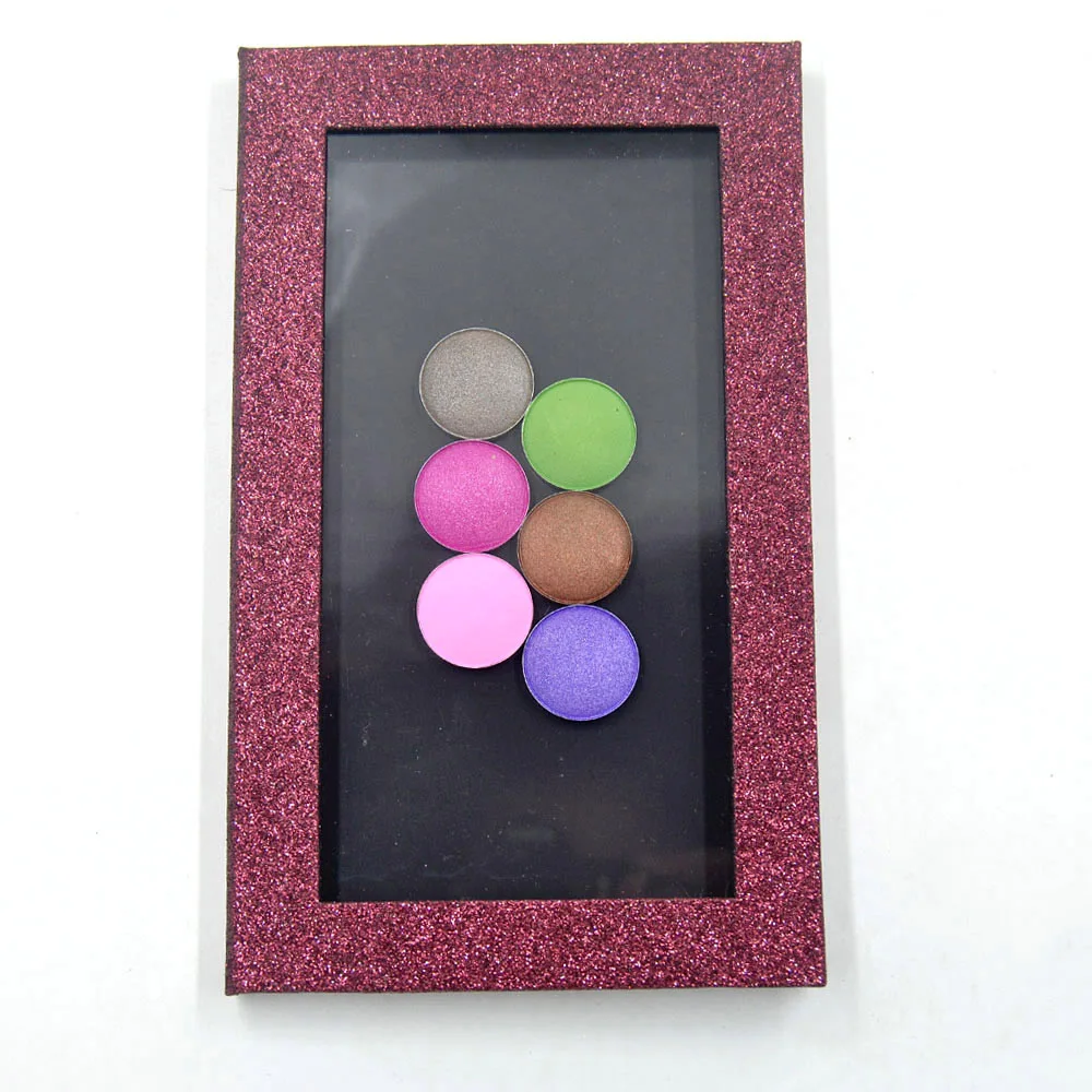Diy Empty Magnetic Eyeshadow Palette Shadow Blush Makeup Glitter Big Palettes Travel Subpackage Case Easy To Carry Eye Beaauty