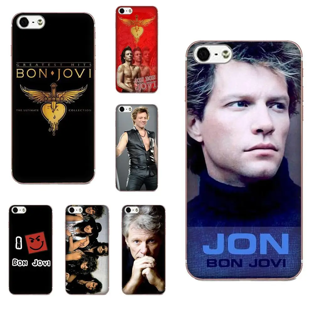 Для Galaxy Grand Alpha G850 Core2 Prime S2 I9082 A3 A5 A7 On5 On7 2015 2016 2017 TPU чехол для телефона Capa Jon Bon Jovi |