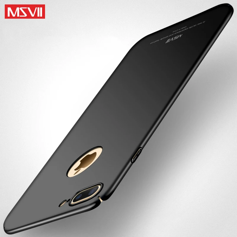 

Original MSVII Phone Case For Apple iPhone 7 Plus Hard Frosted PC Back Cover 360 Full Protection Housing For iPhone7 Plus