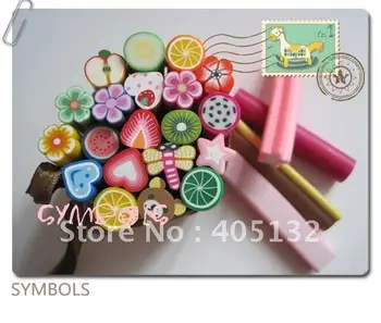

HOT! Free Shipping 50pcs-Mixed 1cm Big Fancy Mixed Nail Art Polymer Clay Canes