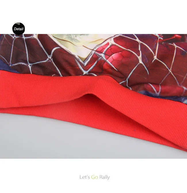 New Children Boys Long Sleeved T-Shirts Spiderman Jacket Boy Hoodies cartoon Coat Baby Kids long sleeve sweatshirts