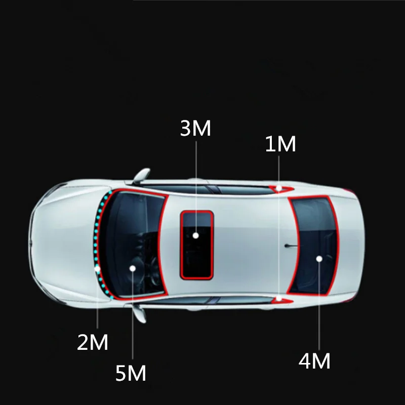 3M автомобильная наклейка на крышу люка для Land Rover LR4 LR3 LR2 Range Evoque Defender Discovery freelander