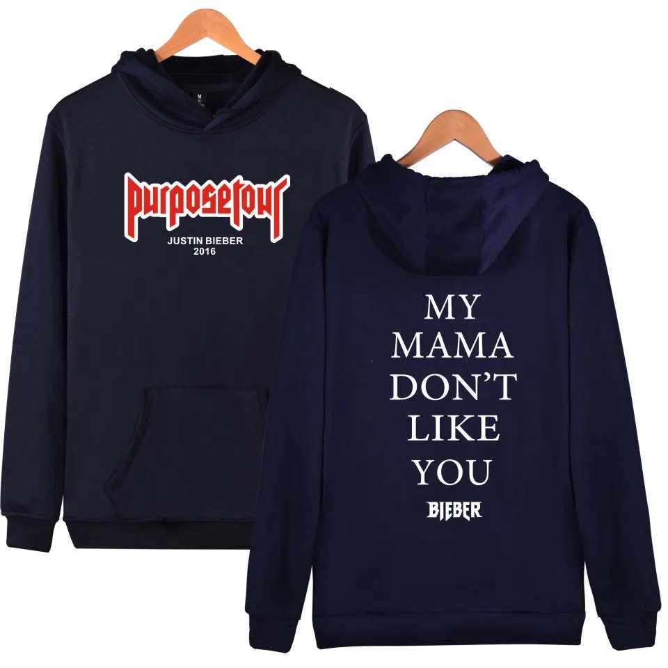 Justin Bieber Purpose Tour 2017 Pop New Style Hoodies Sweatshirts Men/Women Cotton Fashion Plus Size 4XL Streetwear Clothes