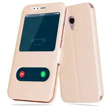 Для Meizu M6 чехол открытое окно Флип кожаный Силиконовая задняя крышка телефона защиты оболочки для Meizu meilan 6 Чехол
