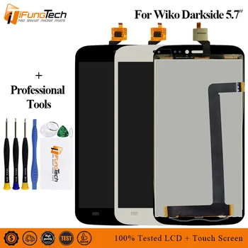 

100% Tested LCD For Wiko Darkside Full LCD Display Touch Screen Digitizer Assembly Replacement For Wiko Darkside Lcd Screen