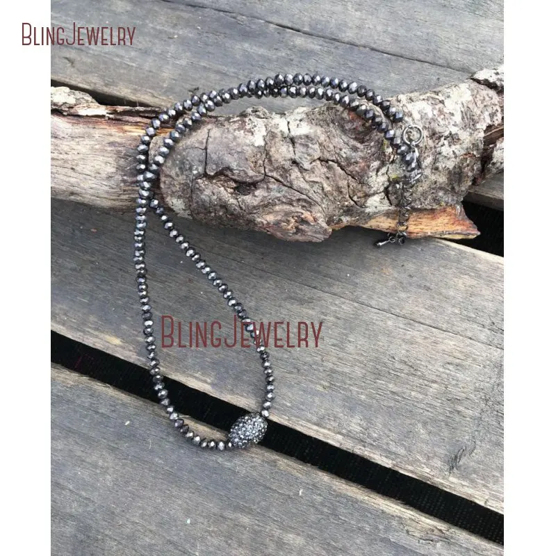 20190415-NM10761-faceted crystal choker with hematite focal bead boho jewelry sparkle jewelry new years jewelry rodeo necklace short necklace crystal beads_4