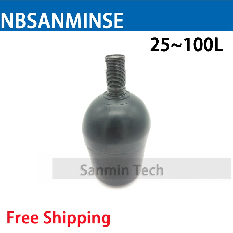 NBSANMINSE 25 ~ 100L NBR Bladder for Bladder Accumulator Absorber high pressure hydraulic accumulator industry engineering NBSANMINSE 25 ~ 100L NBR Bladder for Bladder Accumulator Absorber high pressure hydraulic accumulator industry engineering