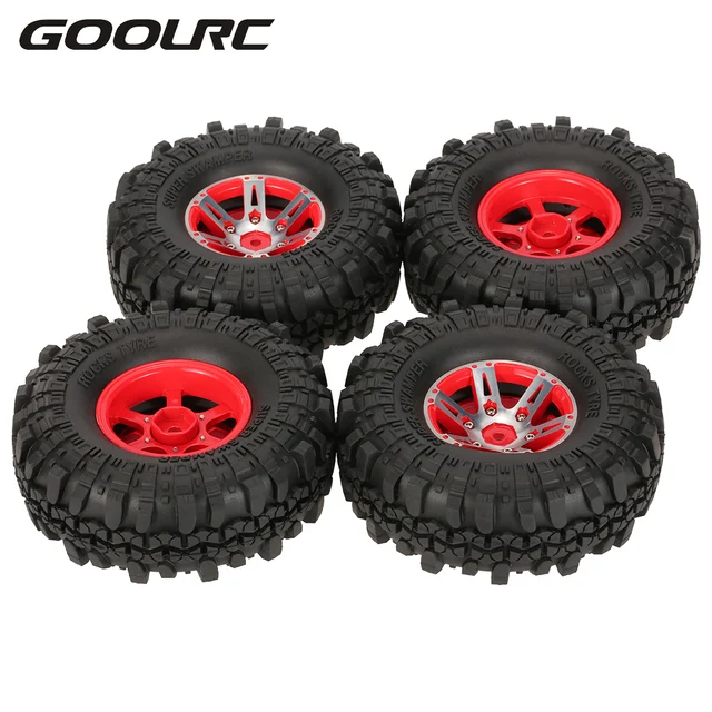 Best Price 4Pcs AX-4020A 1.9 Inch 110mm 1/10 Rock Crawler Tires with Alloy Beadlock Wheel Rim for D90 SCX10 AXAIL RC4WD TF2 RC Car Best Price 4Pcs AX-4020A 1.9 Inch 110mm 1/10 Rock Crawler Tires with Alloy Beadlock Wheel Rim for D90 SCX10 AXAIL RC4WD TF2 RC Car