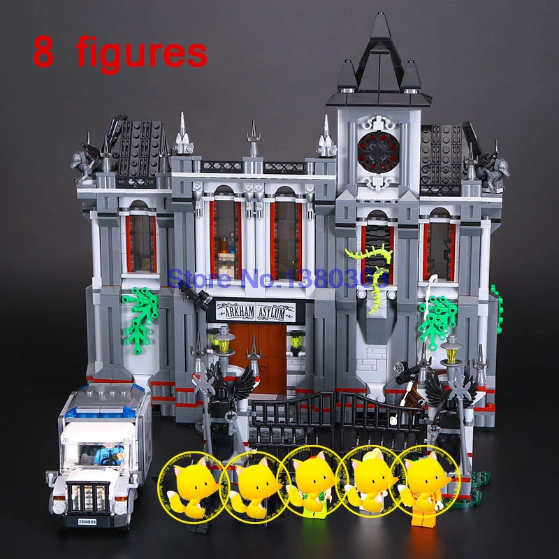 DC Super Heroes Building Blocks Batman Arkham Asylum Breakout Figures