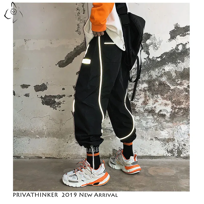  Privathinker Man New Hip Hop 2019 Casual Joggers Streetwear Mens Army Fitness Pants Male Summer Ref