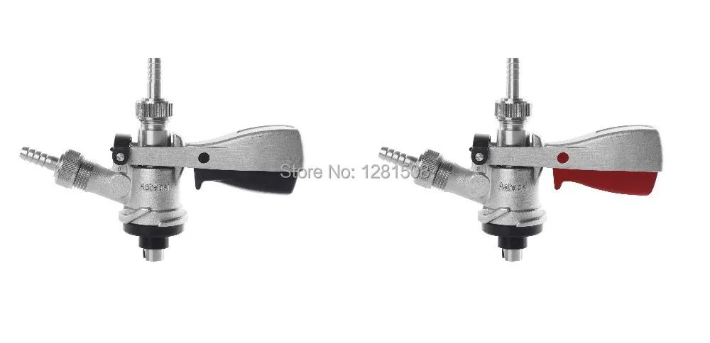 

Free shipping Beer Brewing Stainless Steel Keg Fittings,S-type keg Coupler homebrew