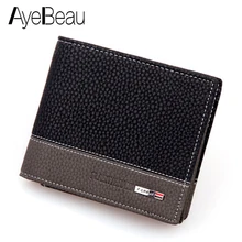 Визитница бумажник кошелек мужской кошелек портмоне партмоне мужское маленький мода мини сумка мужская клатч барсетка для документов Портмоне мальчика держатель для карт кредитница картхолдер тонкий ретро денег мелочи