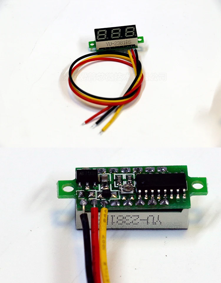 0 28 &quotDC 100V Вольтметр Зеленый светодиодный цифровой дисплей Напряжение dc 12V 24V