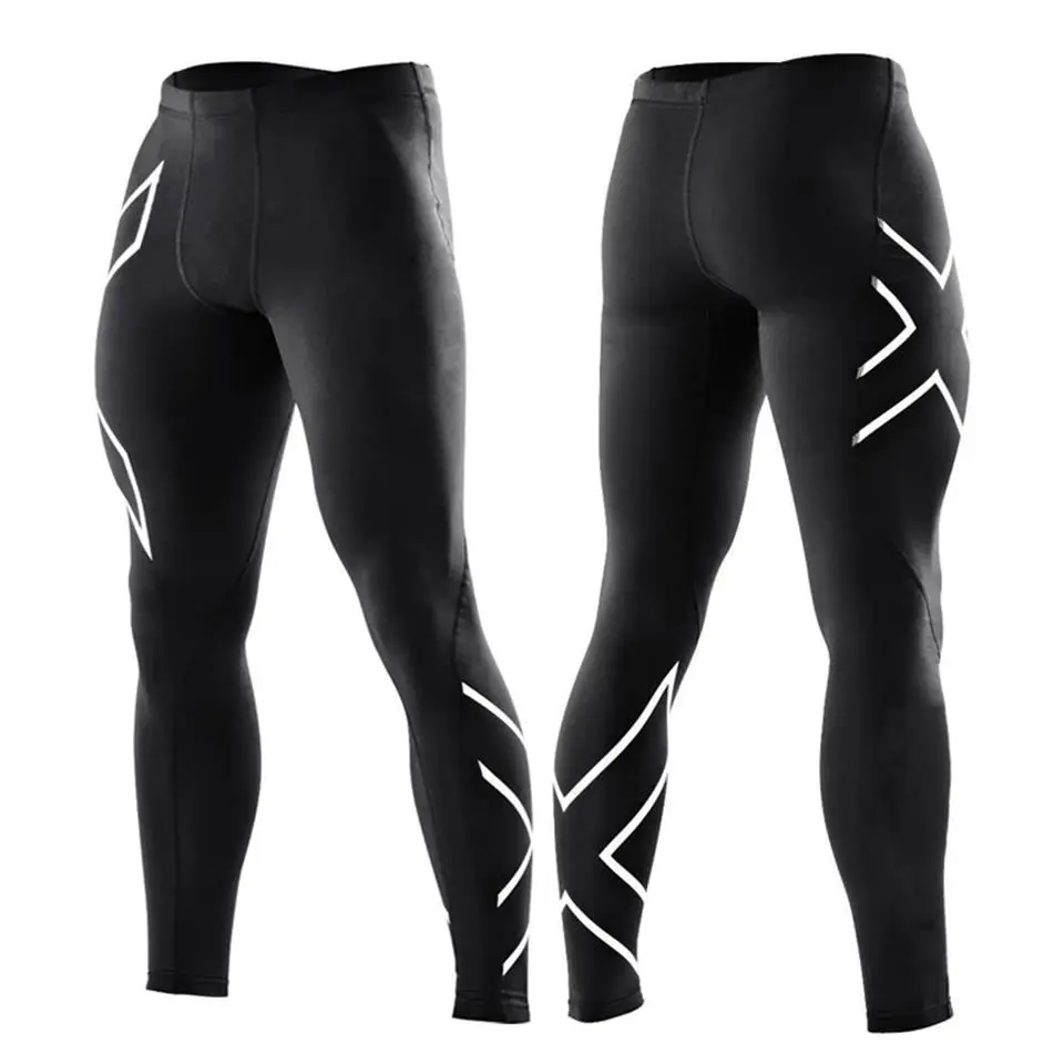 

Compression Pants Mens Autumn And Winter Running Tights Trousers Fitness Pants Elastic Marathon Quick-Dry Jogger Sports Leggings