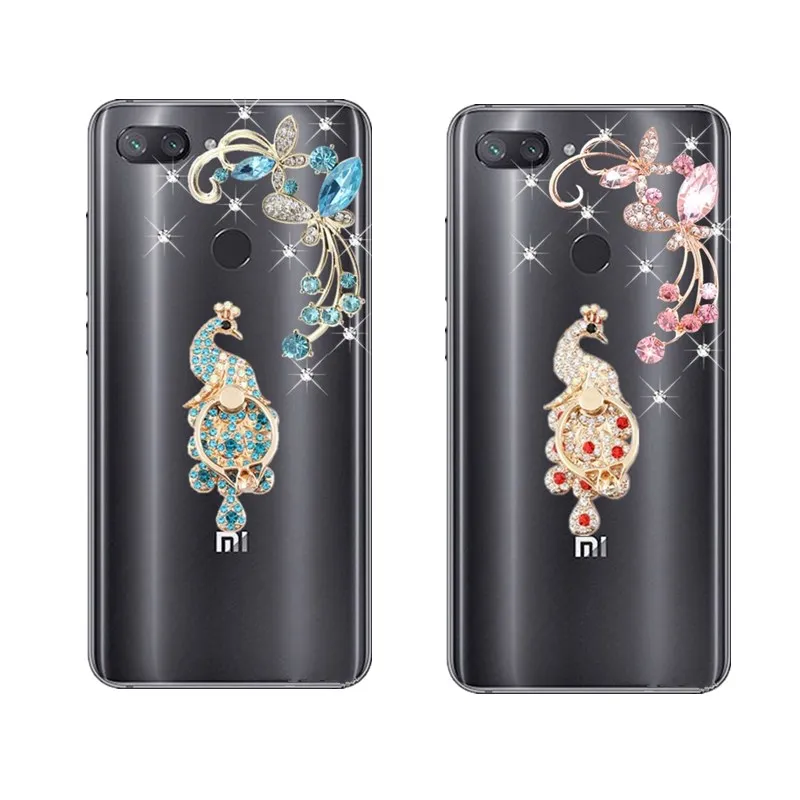 

Redmi S2 6A Luxury silicon Ring Phone Case For Xiaomi MI A2 8 lite A1 Redmi NOTE 6 pro 5A 5 4X 4X 4 Case Hide Stand Holder Cover