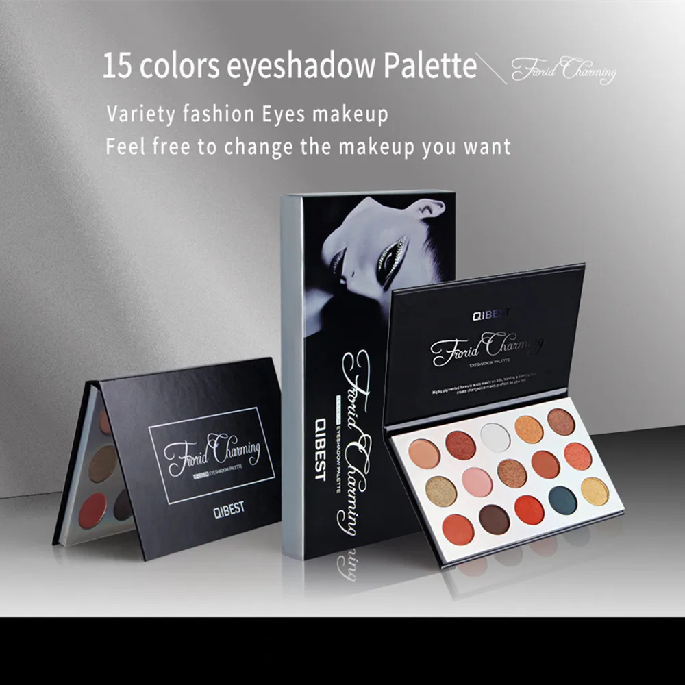 

Fashion Eye Makeup Lady 15 Color Eye Shadow Sunset Eye Shadow Palette Eyeshadow tray hot sale new eye makeup hot sale