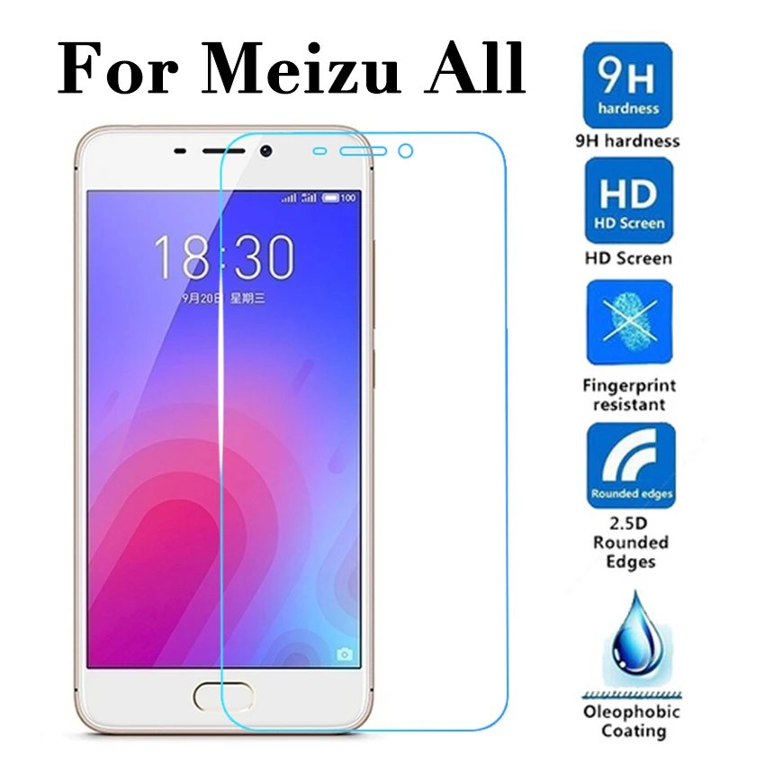 Для Meizu M6 Note защитное стекло M5 M3 M2 M5C M3S M6S защита экрана Maisie Maze на закаленной пленке
