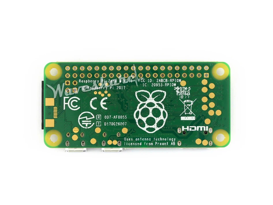    W BCM2835 1GHz ARM11 ̱ ھ μ, 512MB RAM,      Ÿ ŰƮ