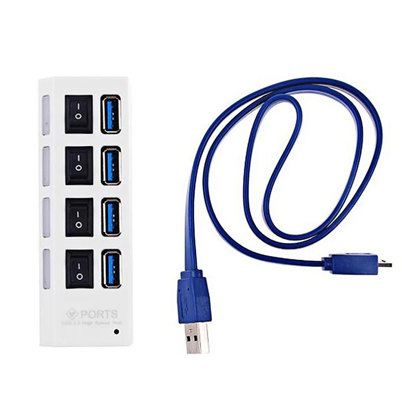 EASYIDEA мини концентратор USB 3 0 высокоскоростной 5 Гбит/с 4/7 портами Портативный Micro с