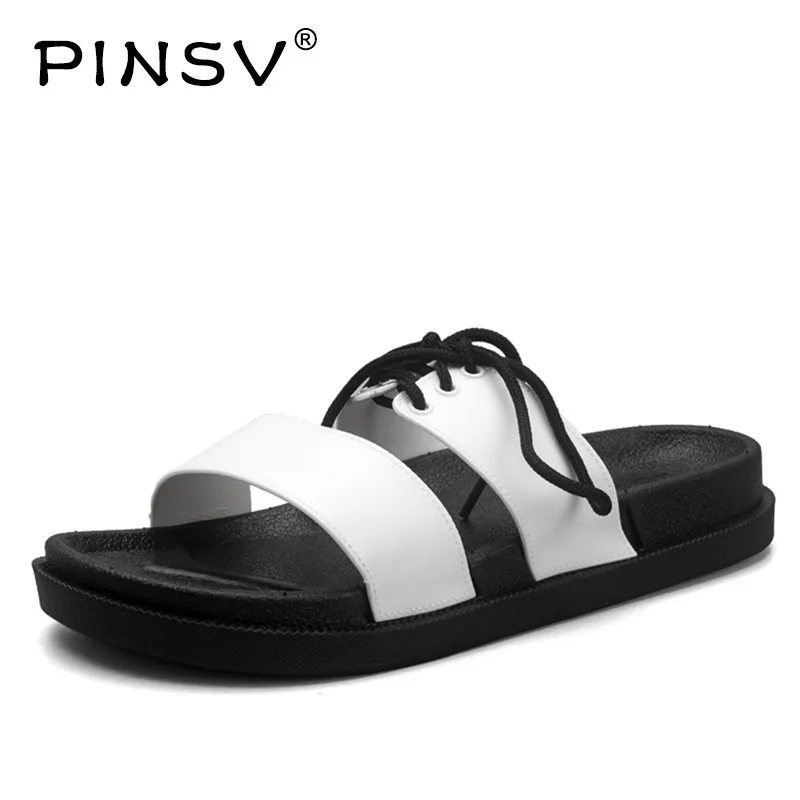 PINSV Indoor Shoes Men Slippers Summer Sandals Men Flip Flops Beach Sandals Slides Slippers Men Shoes Sandalias Hombre Chausson PINSV Indoor Shoes Men Slippers Summer Sandals Men Flip Flops Beach Sandals Slides Slippers Men Shoes Sandalias Hombre Chausson