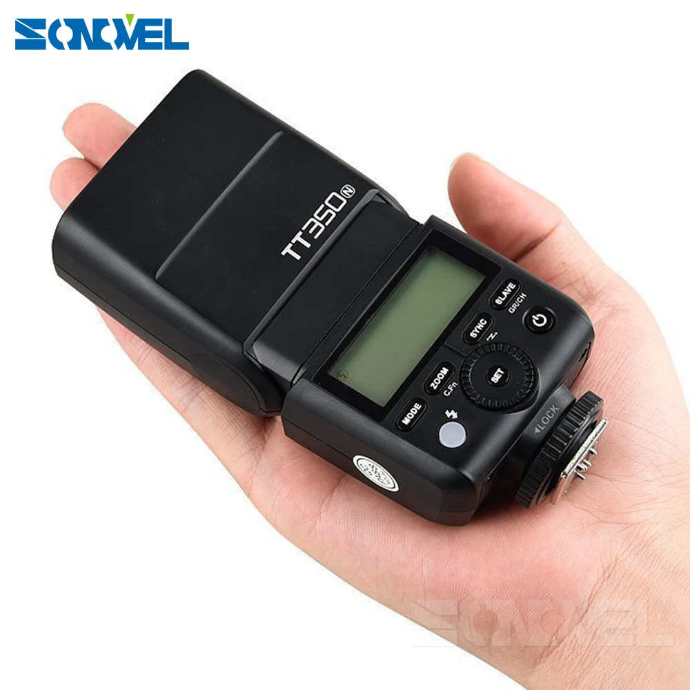 2 * Godox TT350N 4G HSS 1/8000s i TTL GN36 вспышка для камеры Speedlite + X1T N передатчик Nikon D3100 D3000 D810a D750