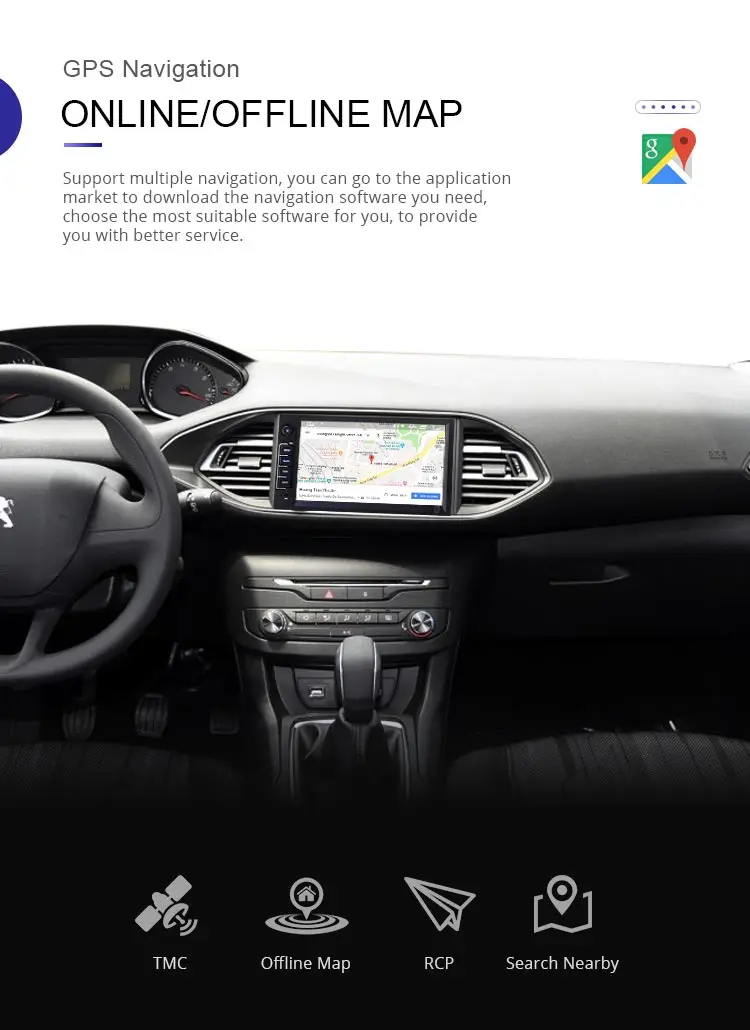 Best LJDA 1 Din Android 10.0 Car Radio For Peugeot 308/308s 2013-2017 Car Multimedia Player Stereo Auto Audio GPS Navigation DVD IPS 7