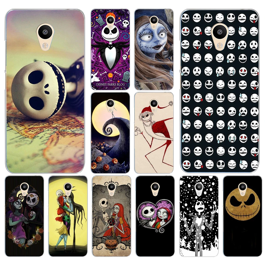

279DD Jack Skellington The Nightmare Before Christmas Cover Case for Meizu M2 M3S M3 M3S M5S Mini M3 note M5 M6 M6 note U10 U20