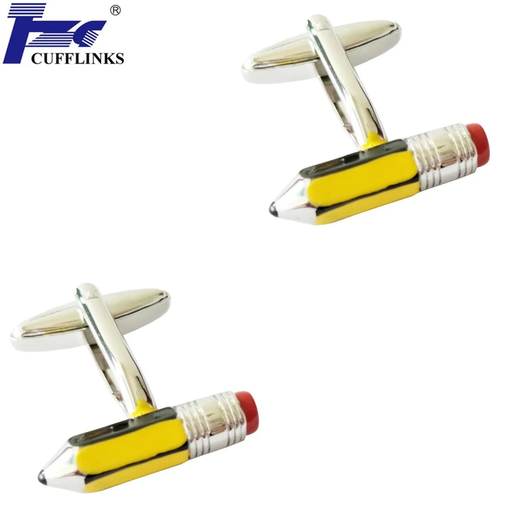 

Colorful Pencil Cufflink Cuff Link 2 Pairs Free Shipping Promotion