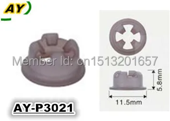 

200pieces top feed mpi fuel injector repair kit insulation cap plastic parts for 16600-96E01 (AY-P3021, 11.5*5.8mm)