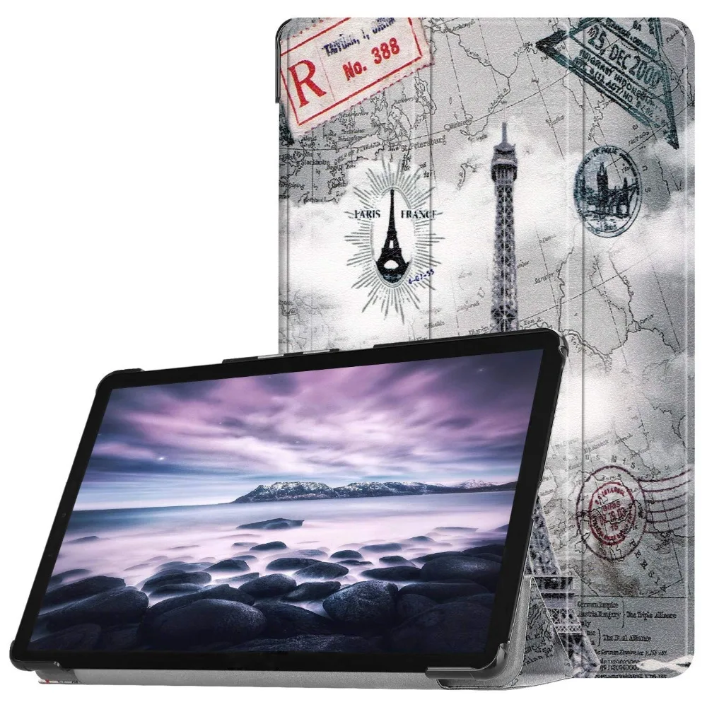 

Magnet PU Leather Smart Case for Samsung Galaxy Tab A 10.5 SM-T590 SM-T595 T590 T595 2018 Tablet Funda Cover With Auto Sleep+Pen