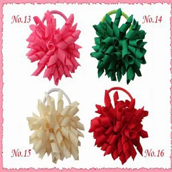 

100 pcs hair accessories fashion BLESSING Good Girl Boutique 3 Inch Corker Hair Bow Elastic