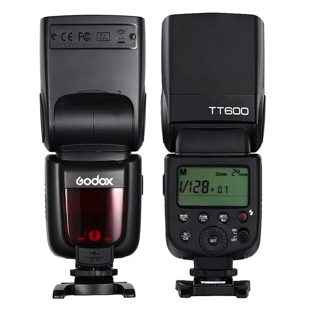 Godox TT600 2,4G Беспроводная GN60 Master/Slave камера Вспышка Speedlite для Canon Nikon Pentax Olympus Fujifilm DSLR