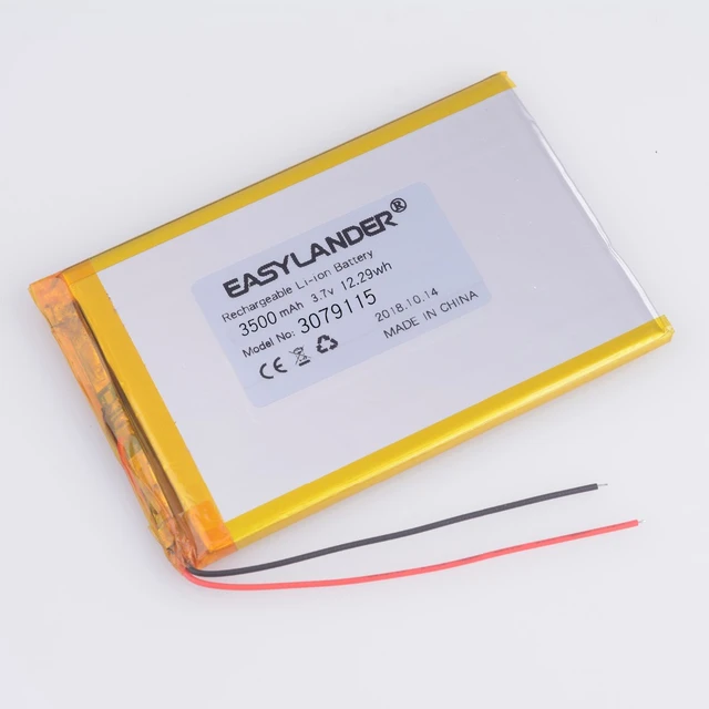 3500 mah tablet pc battery Lithium Polymer Li-Po li ion 